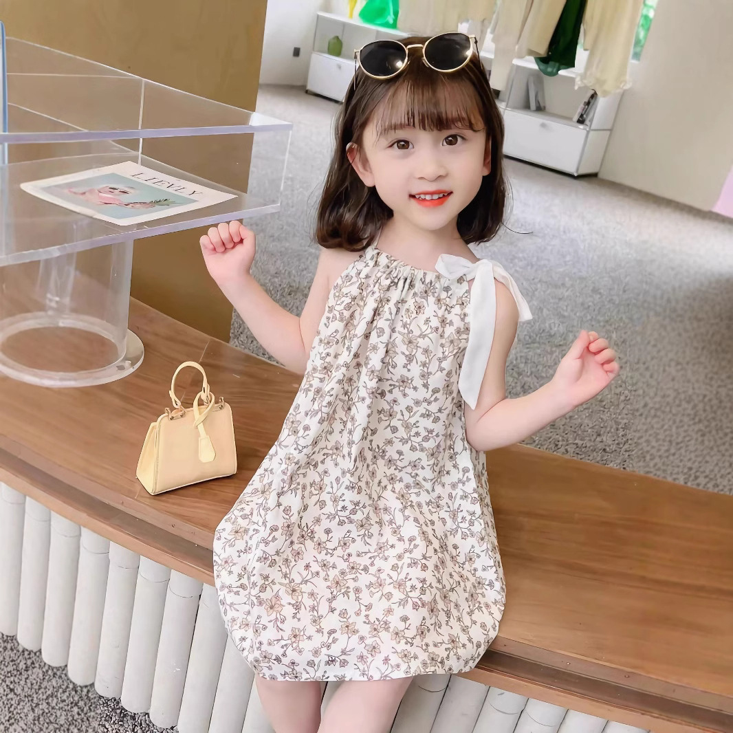 ベビードレス 肩リボンが可愛い 軽やかワンピースドレス 結婚式 90〜110cm
