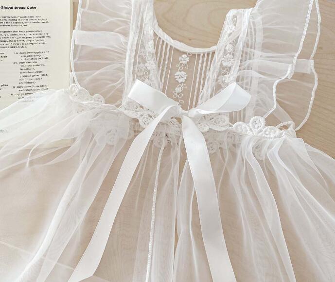 韓国風ベビードレス長袖ロンパース２点セット