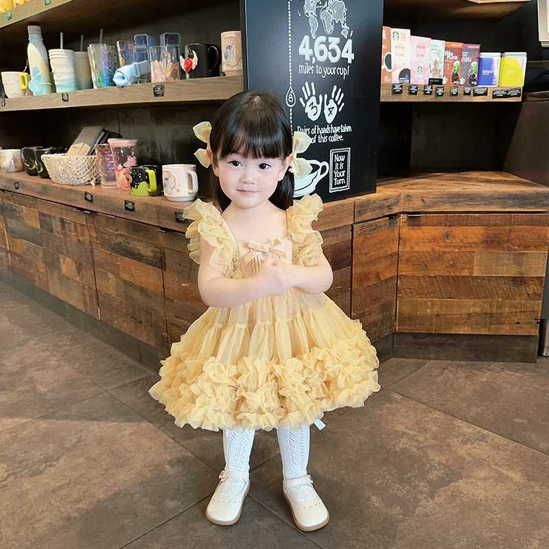 ベビードレス 80~110cm ふわっと軽やか笑顔 バースデー ベビードレス 女の子 誕生日フォト パーティー