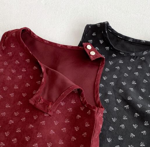 新作ベビードレス3点セット フリル襟ブラウス ジャンパースカート ブルマ 結婚式