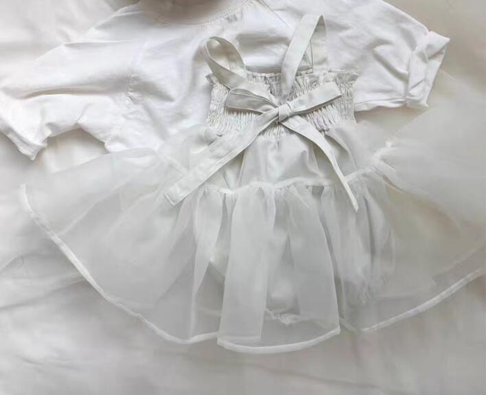 ベビードレス チュール ワンピース リボン付き 73-100