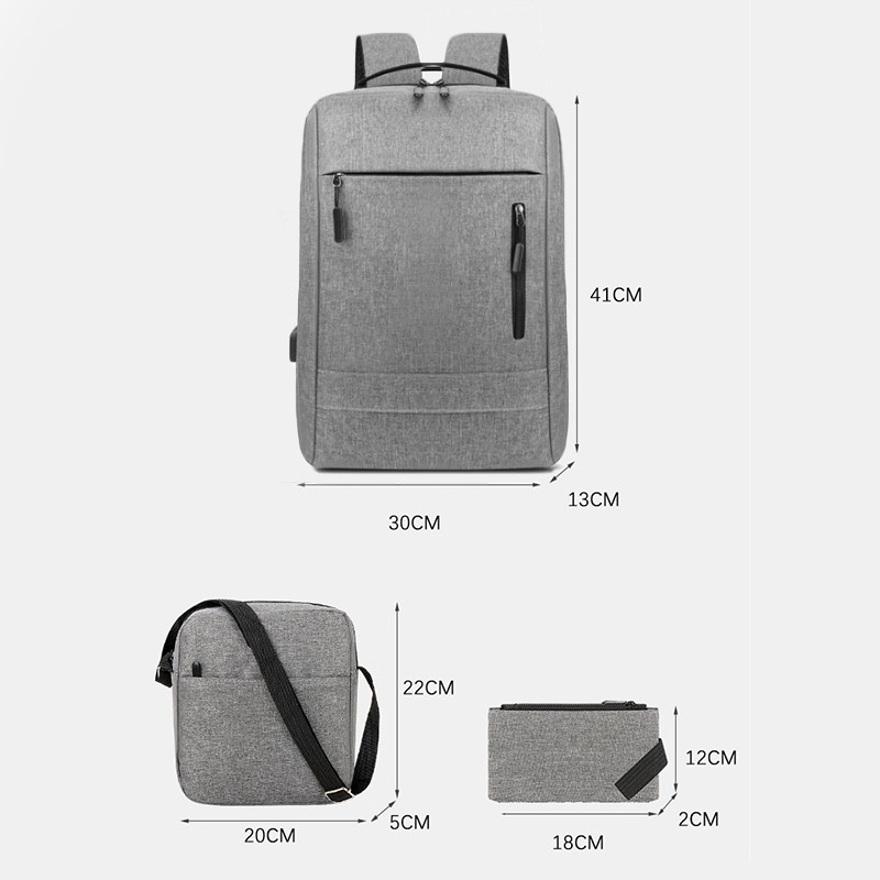 高校生 リュック 多機能リュック三点セット 撥水加工 大容量 通学バッグ