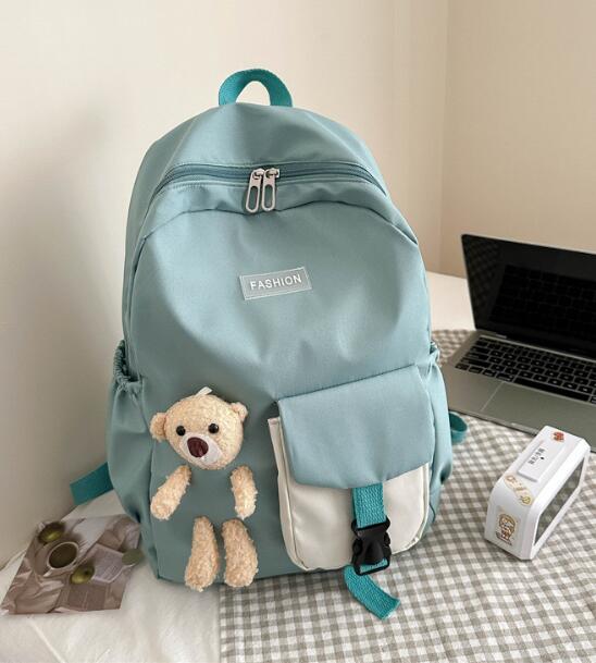 高校生 リュック 高校生向けくま付きおしゃれリュックサック