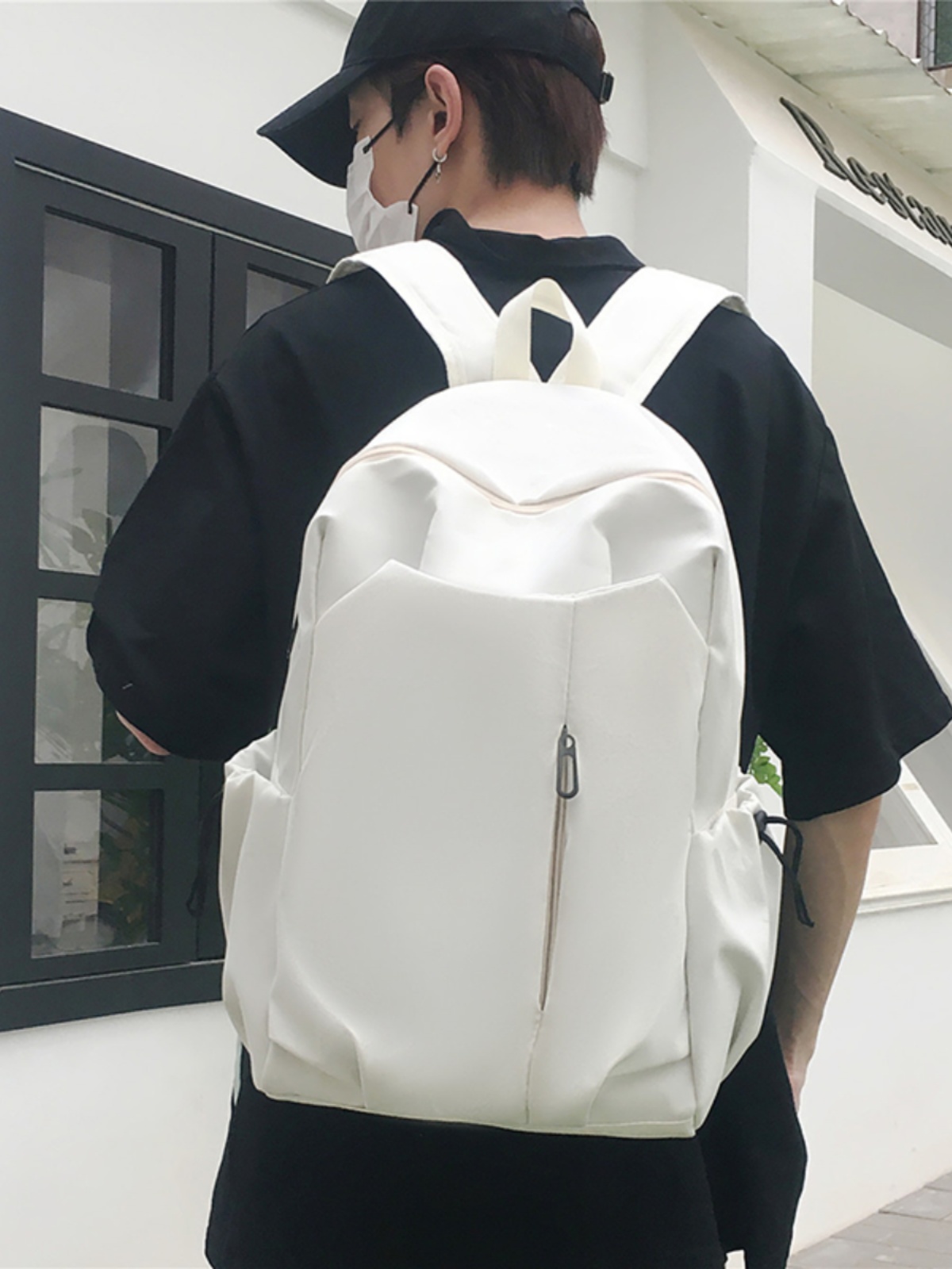 高校生 リュック シンプル通学バックパック