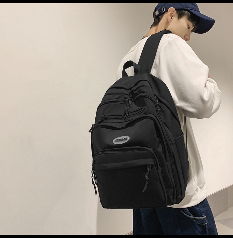 高校生 リュック 多機能ポケット学生リュック