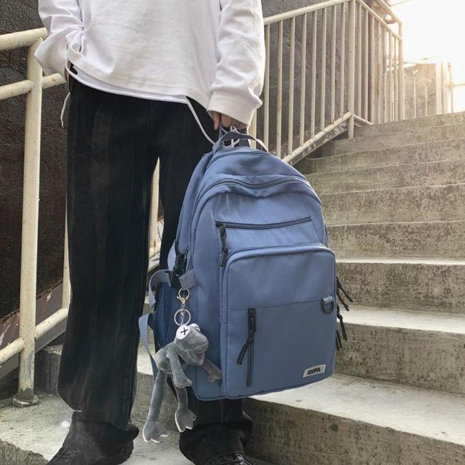 高校生 リュック 多機能シンプル学生リュック