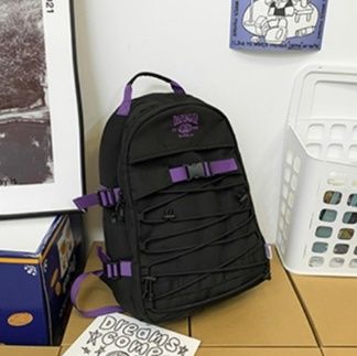 高校生 リュック ストラップ編み込み多機能リュック