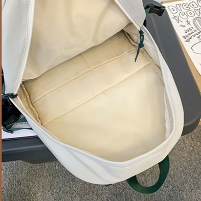 高校生 リュック ツートン切替デザイン通学リュック