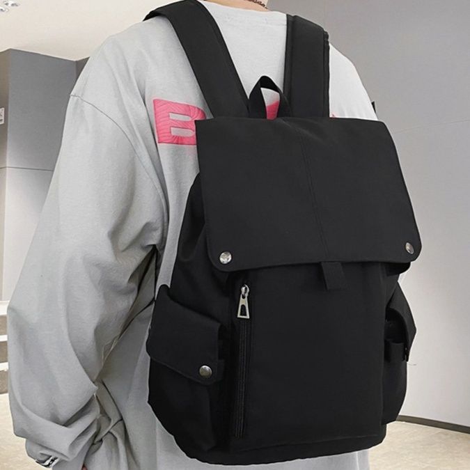 高校生 リュック シンプル仕切り通学フラップリュック