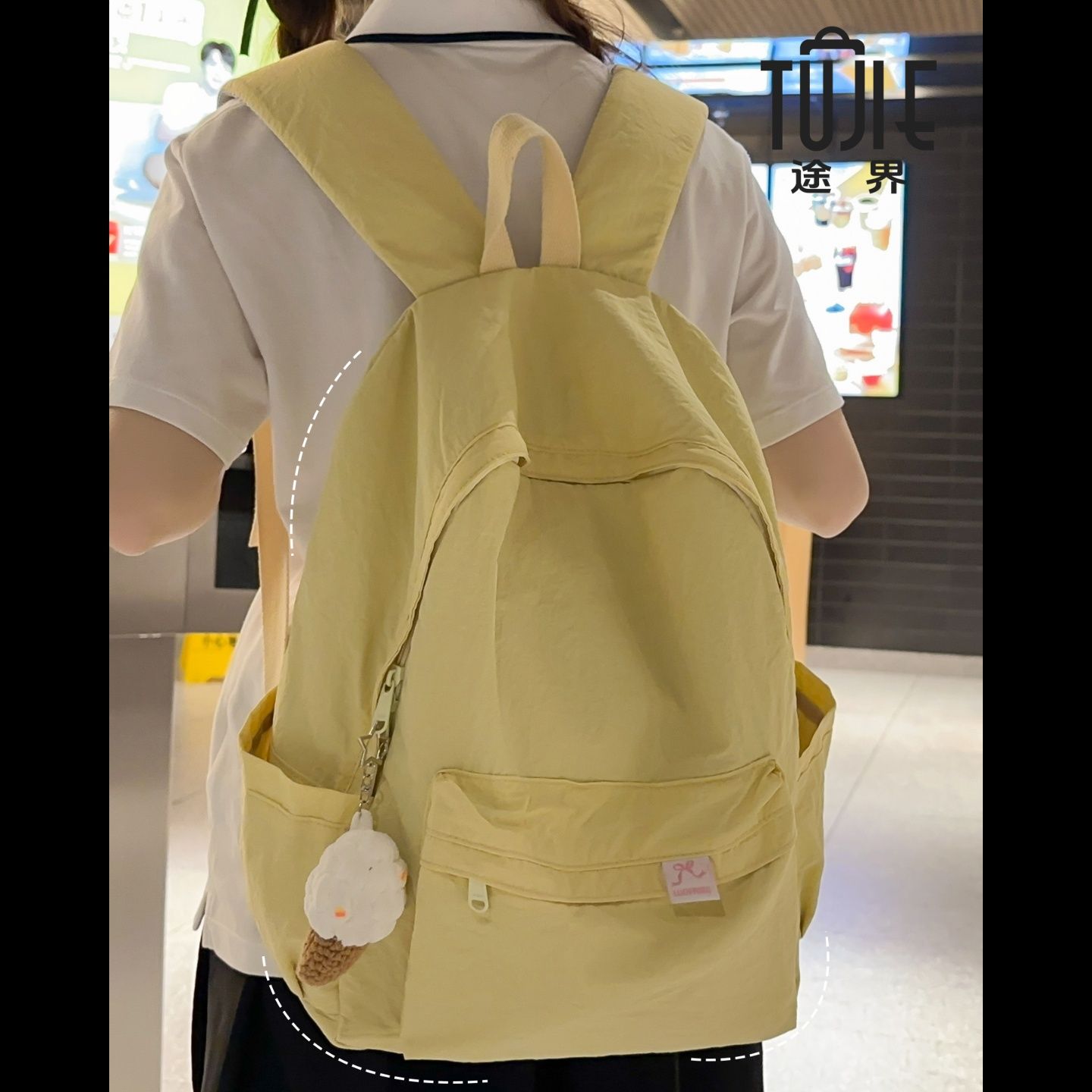 高校生 リュック やわらか素材 学生通学リュック