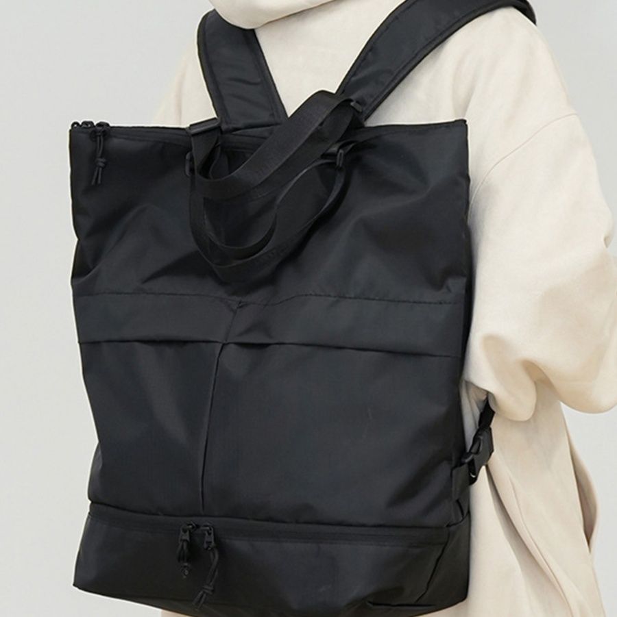 高校生 リュック 大容量三方式リュックサック　靴入れ付き通学バッグ