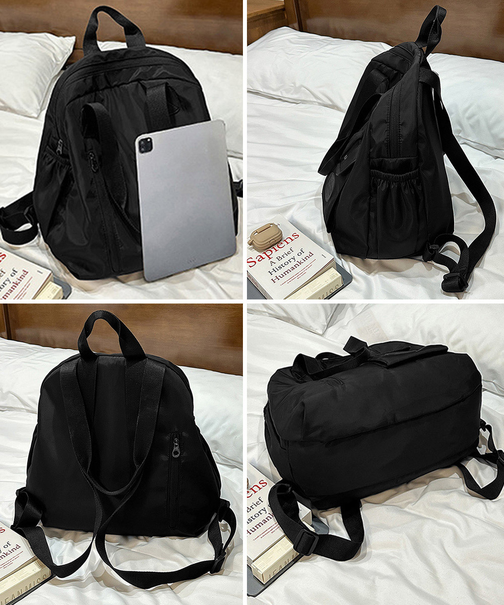 高校生 リュック 高校生向け大容量ナイロンリュック トートバッグ