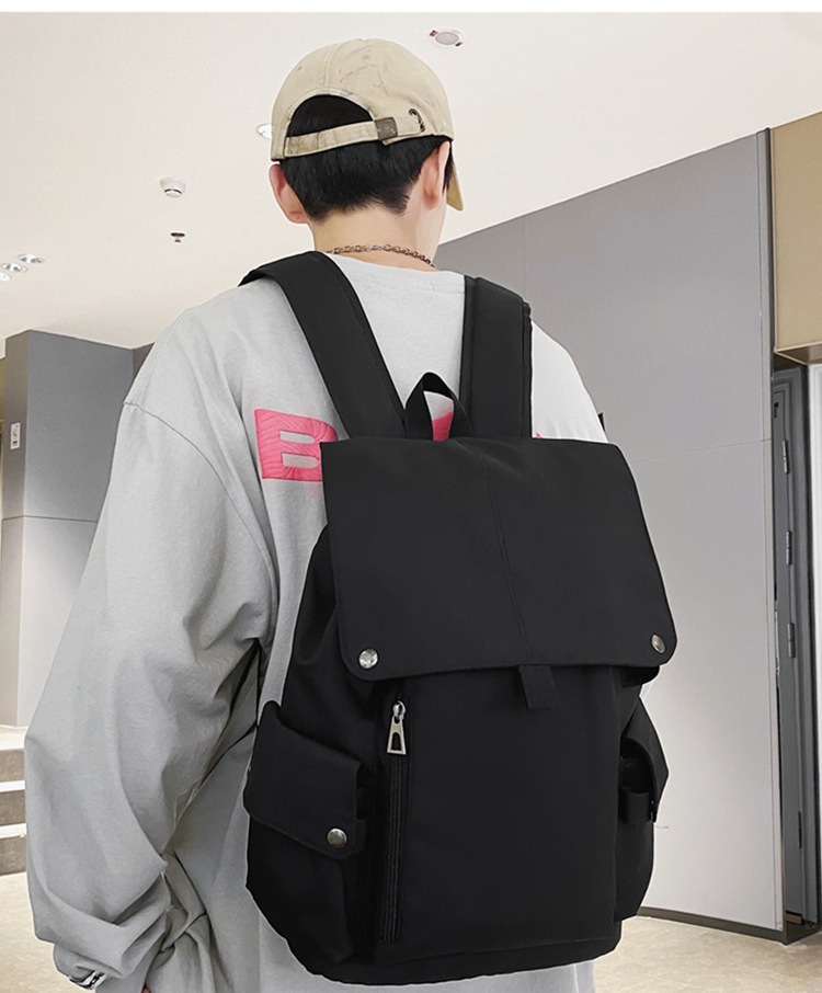 高校生 リュック シンプル仕切り通学フラップリュック