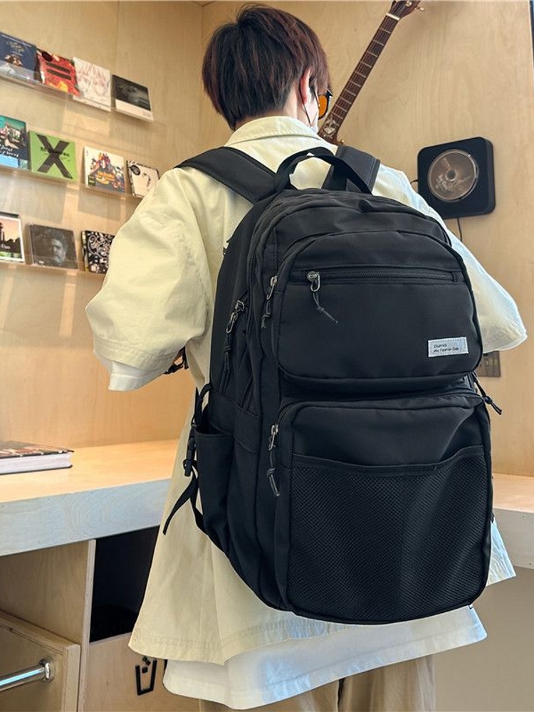 高校生 リュック 多機能ポケット搭載 通学リュック