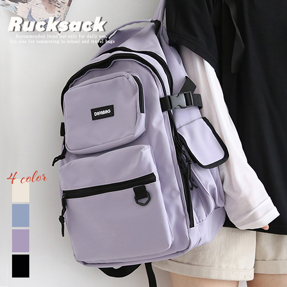 高校生 リュック 高校生向け大容量リュックサック多機能ポケット付き