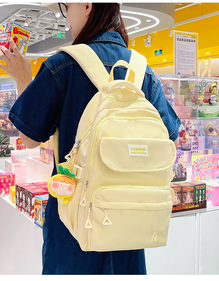 高校生 リュック シンプル多収納通学リュック
