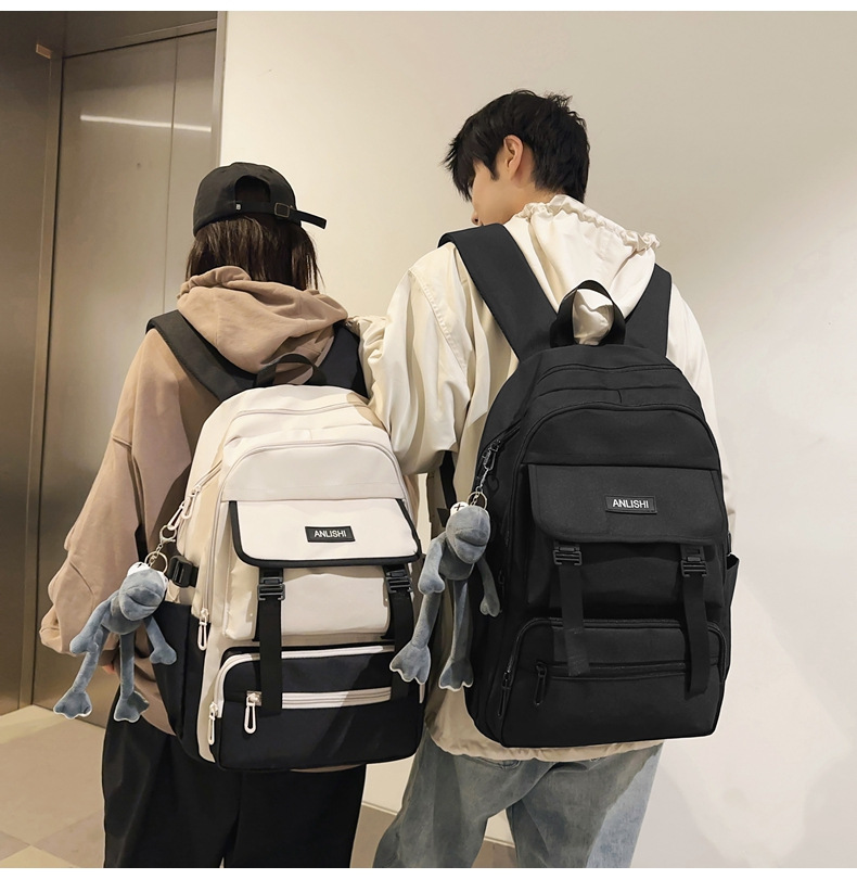 高校生 リュック 多機能ポケット通学リュック