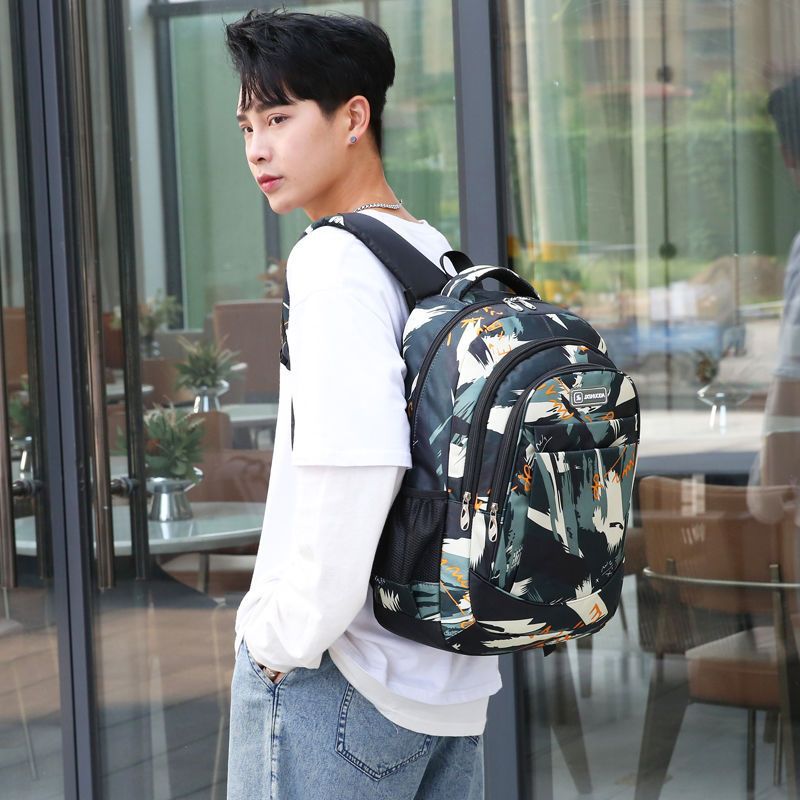 高校生 リュック 高校生向け迷彩柄大容量リュック多機能バッグ