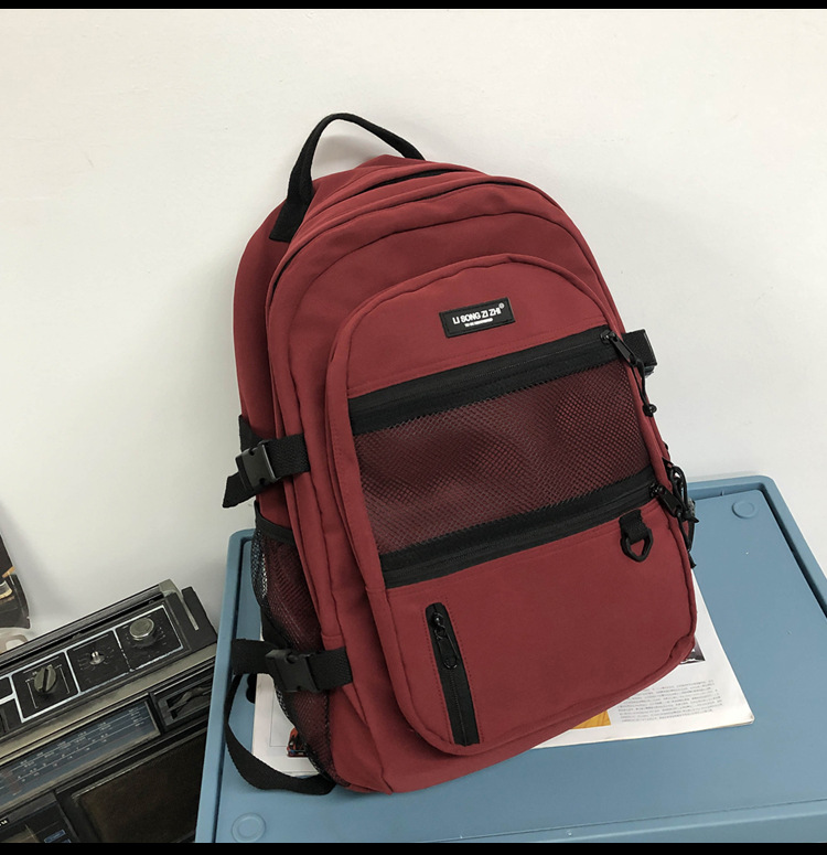 高校生 リュック 多収納機能付き学生バックパック