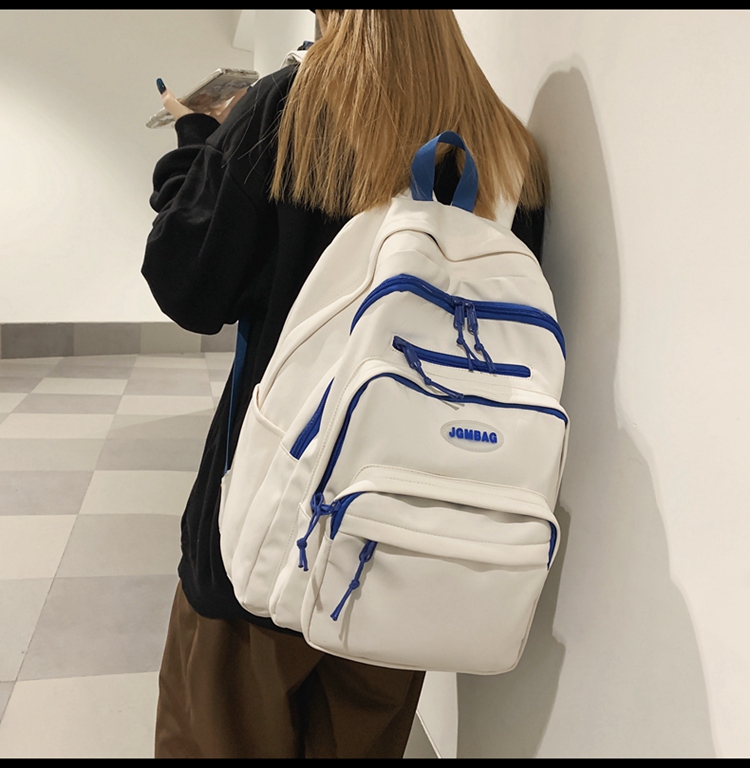 高校生 リュック 多機能ポケット学生リュック