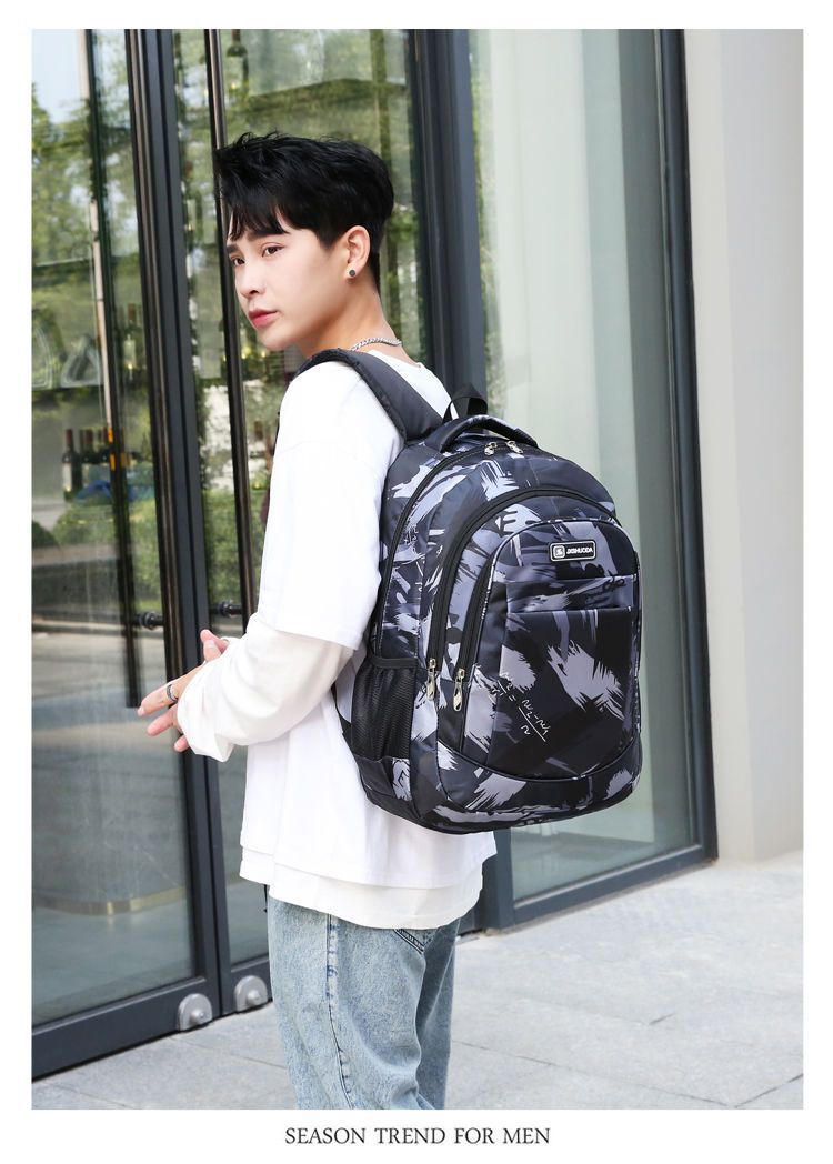 高校生 リュック 高校生向け迷彩柄大容量リュック多機能バッグ