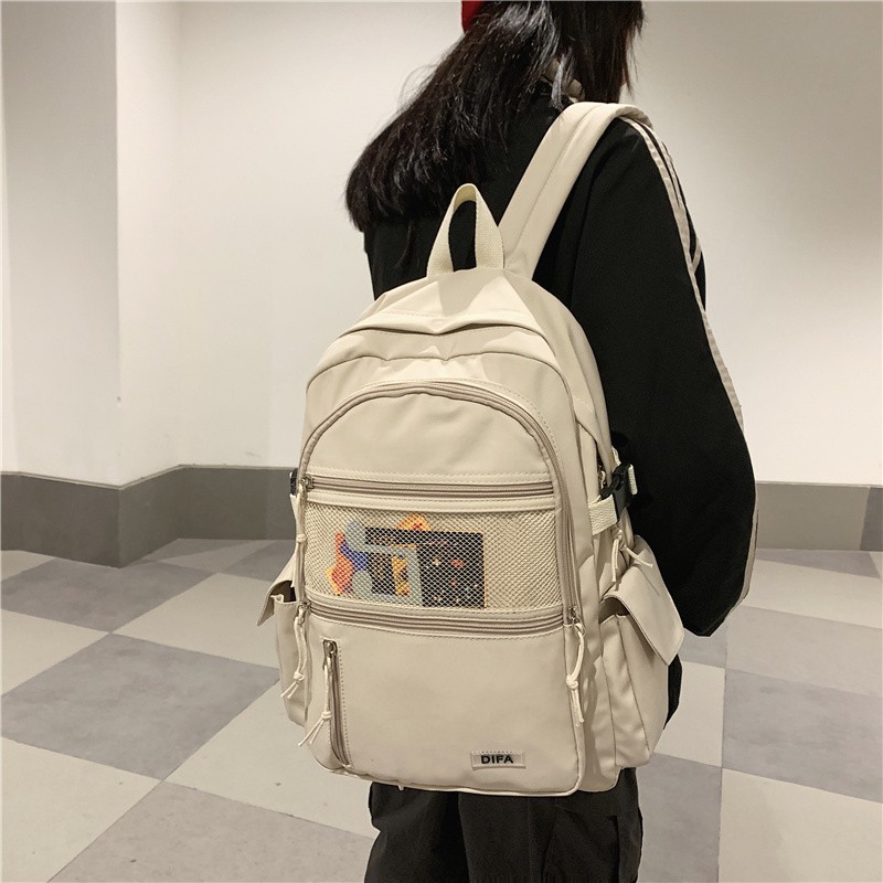 高校生 リュック ポケット豊富な学生通学リュック
