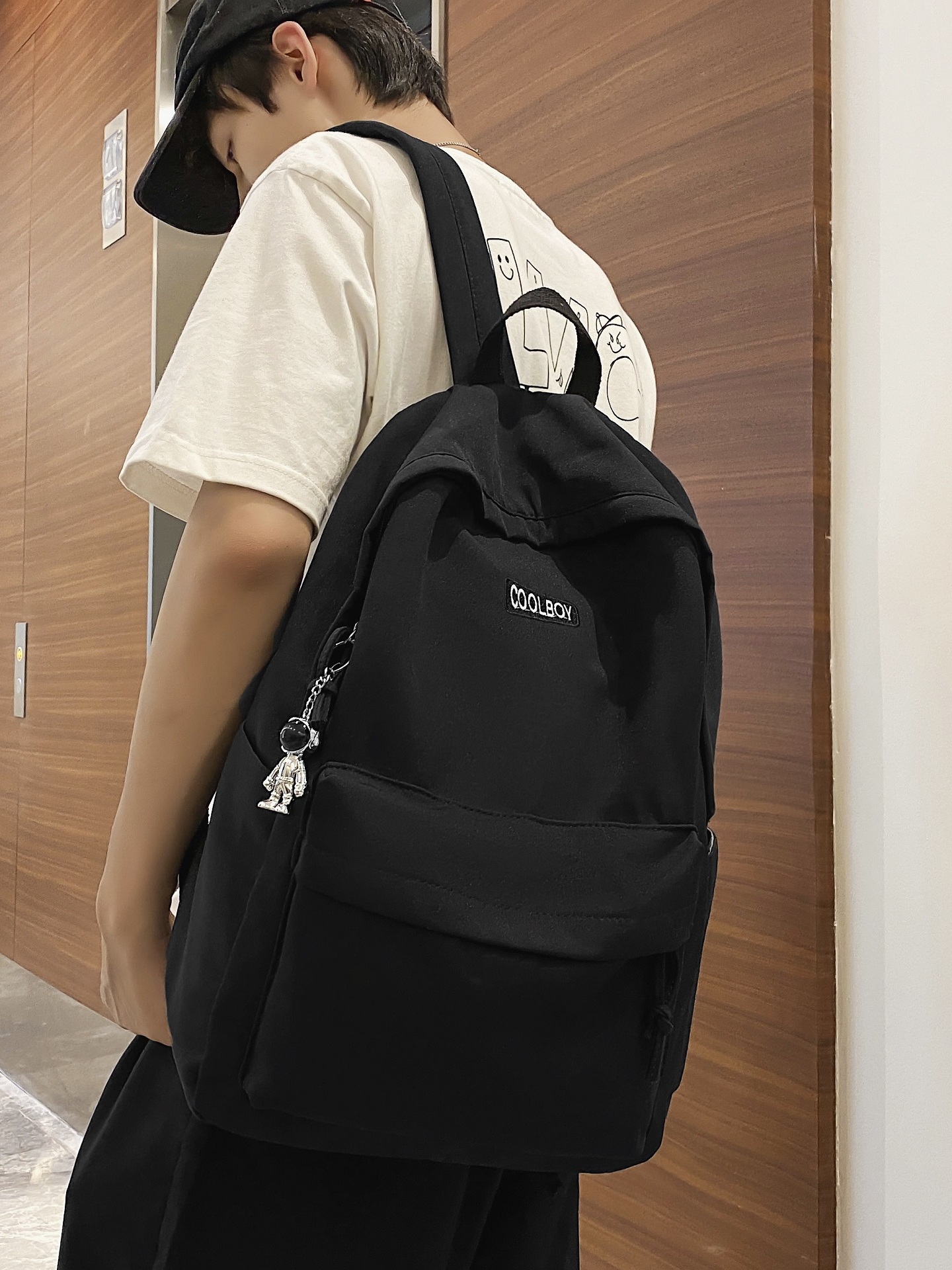 高校生 リュック シンプル魅力スタンダード通学リュック