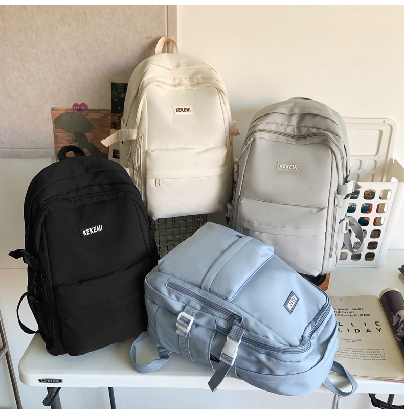 高校生 リュック シンプル機能的スクールバッグ