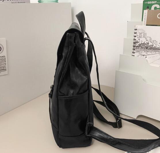 高校生 リュック 高校生向け合成皮革リュック通学バッグ