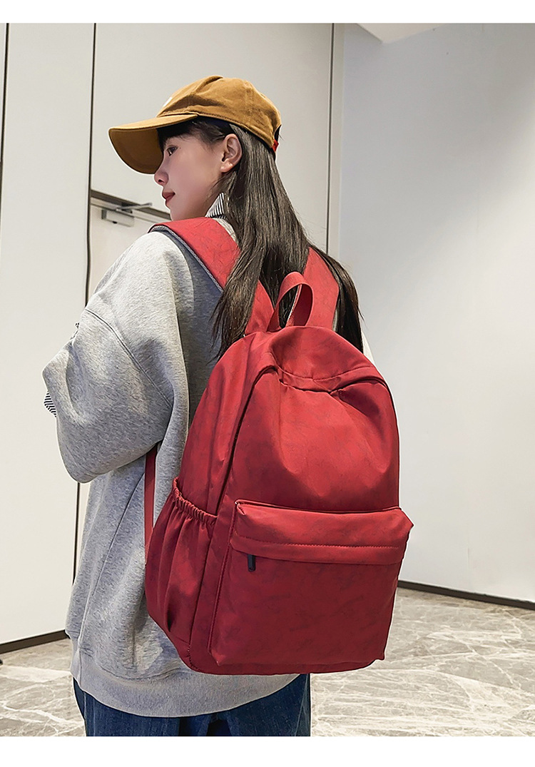 高校生 リュック 大理石模様の学生リュック