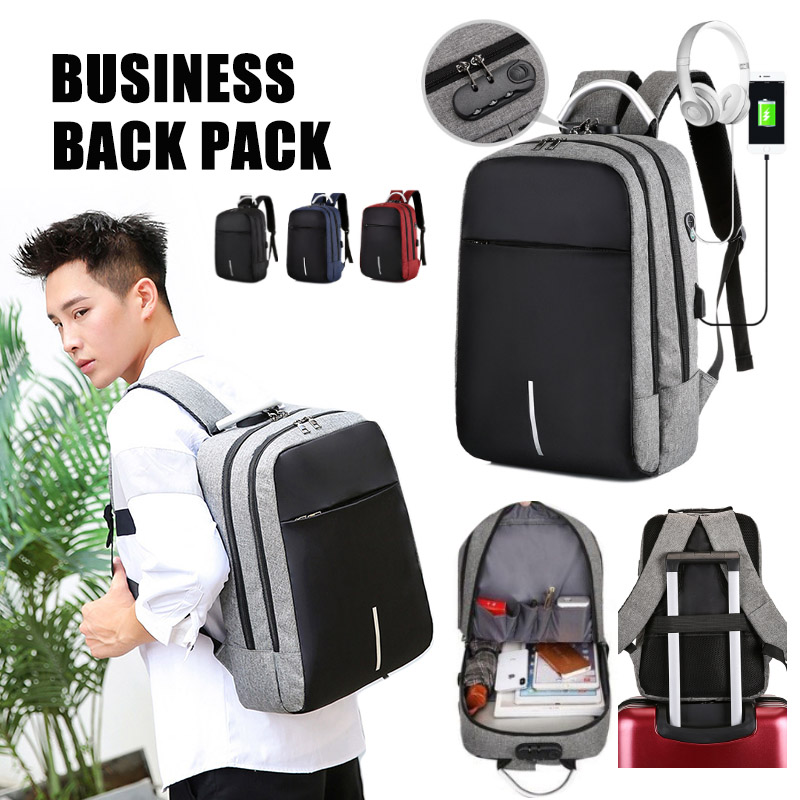 多機能ビジネスバックパック 撥水加工 大容量リュック