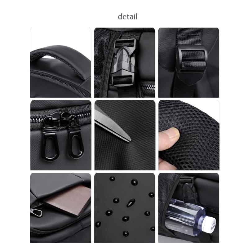 バックパック 通勤用撥水加工大容量