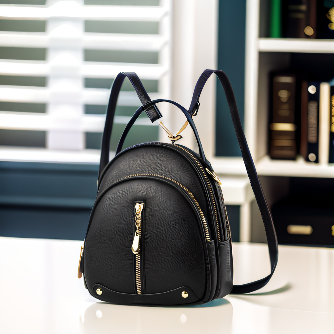 バックパック 小型丸型三層式多機能旅行用背負い鞄