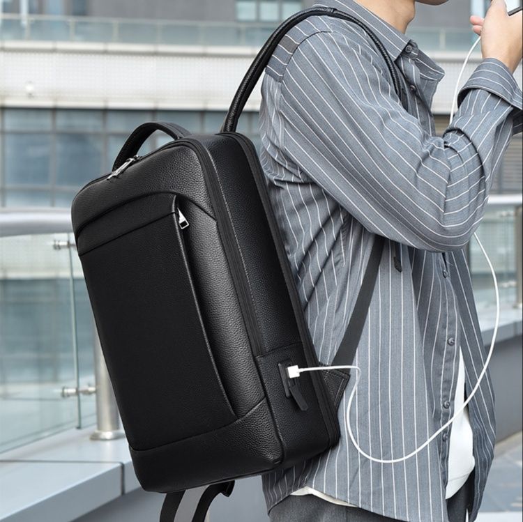 バックパック 上質革製ビジネスリュック