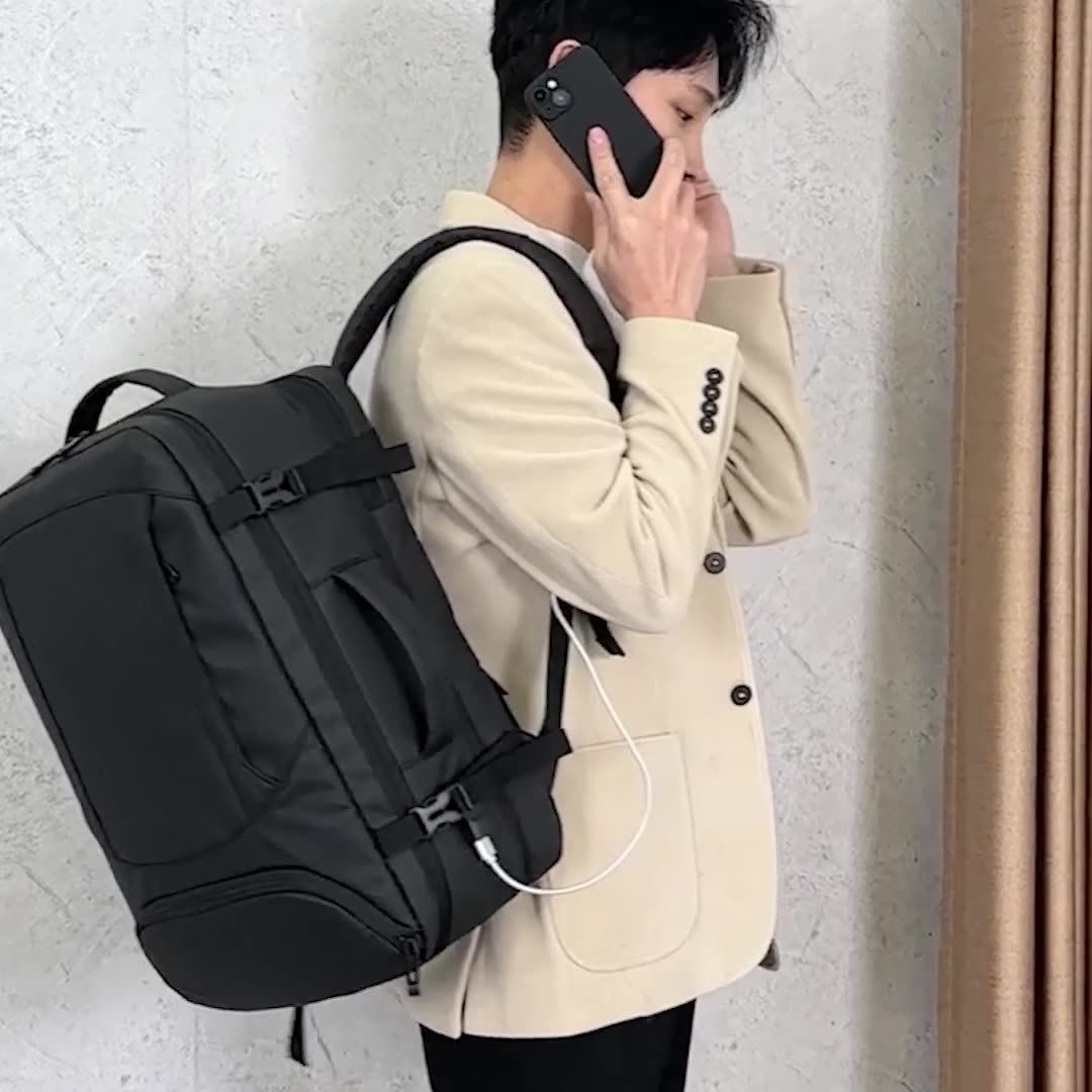 多機能大容量旅行向けバックパック