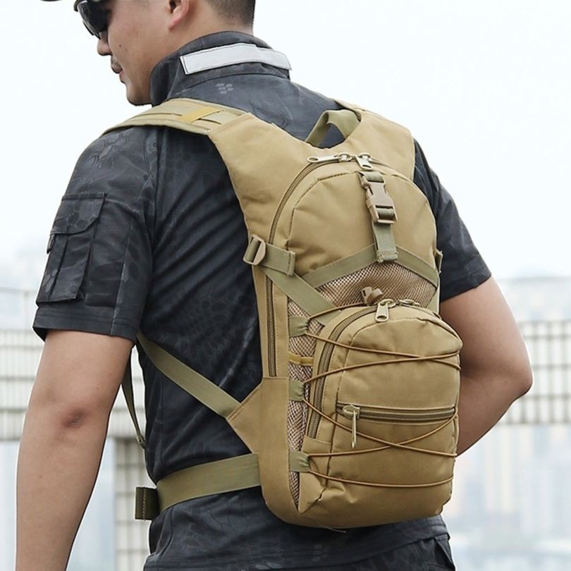 バックパック 多機能メッシュポケット付き軽量登山用バックパック