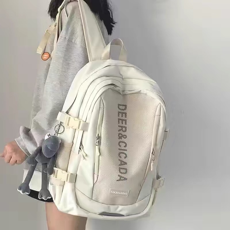 バックパック メッシュデザイン スクールバッグ