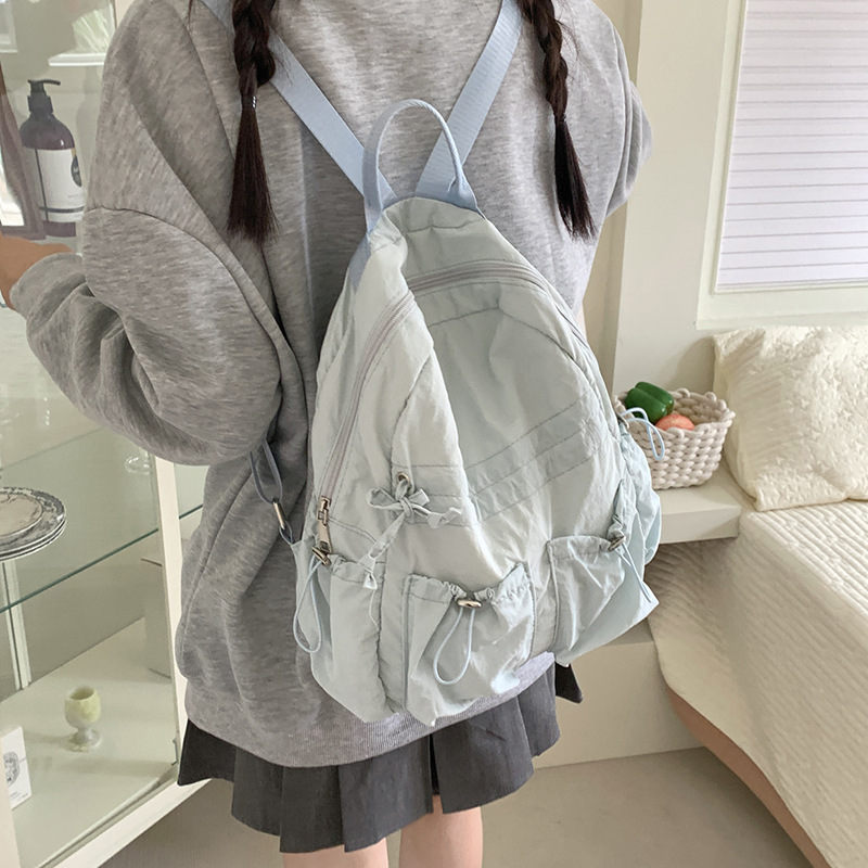 バックパック 優美な紐飾りリュック