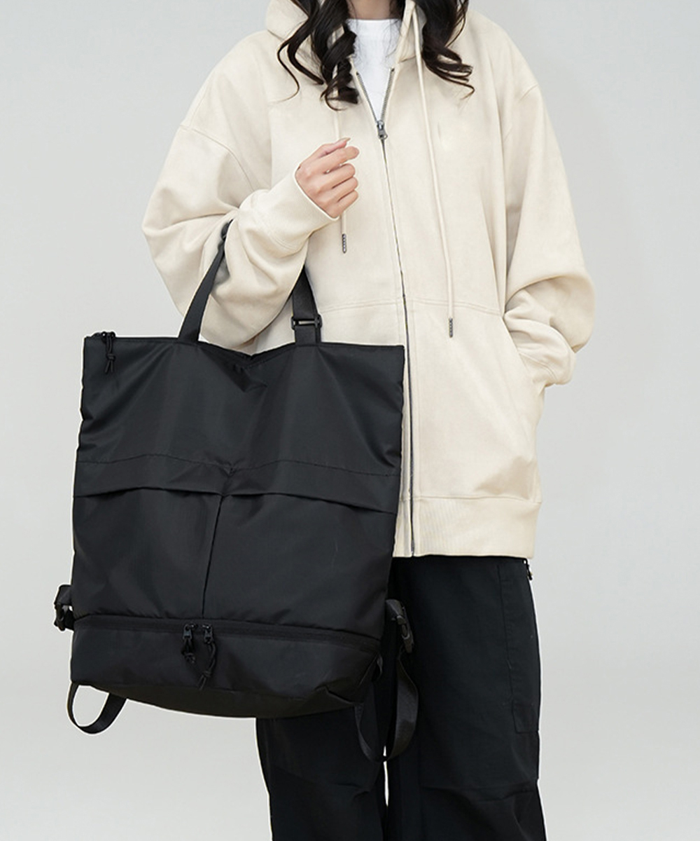 キャンプ用大容量バックパック 三通り使える多機能鞄