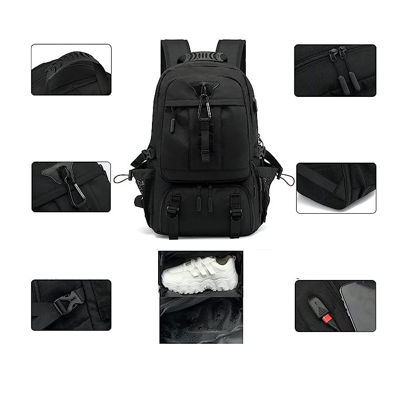  買い物 多機能大容量アウトドア対応バックパック