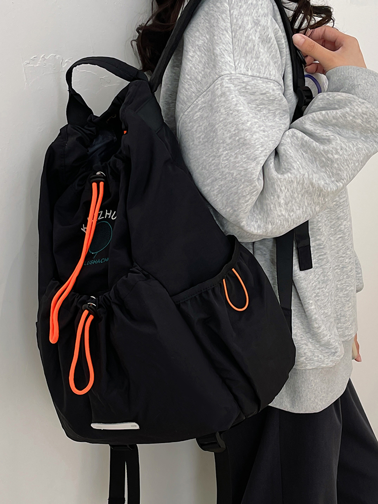 バックパック 軽量ランニング巾着バックパック