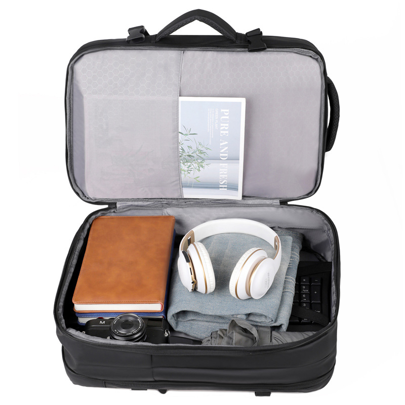 旅行 多機能収納バックパック