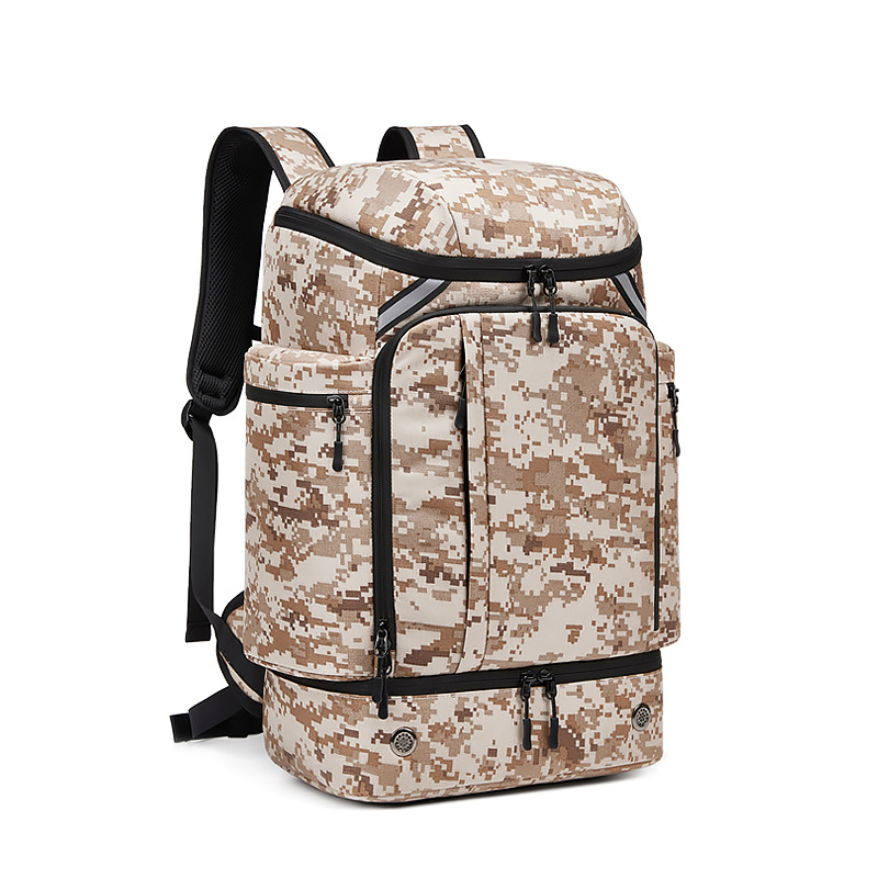 バックパック 迷彩柄大容量多機能旅行用バックパック