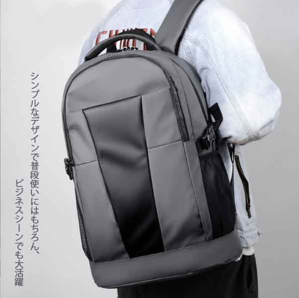 バックパック 通勤用撥水加工大容量
