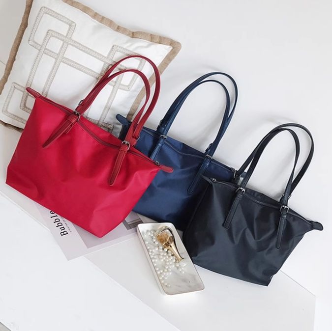 ナイロンバッグ シンプル美人トートバッグ