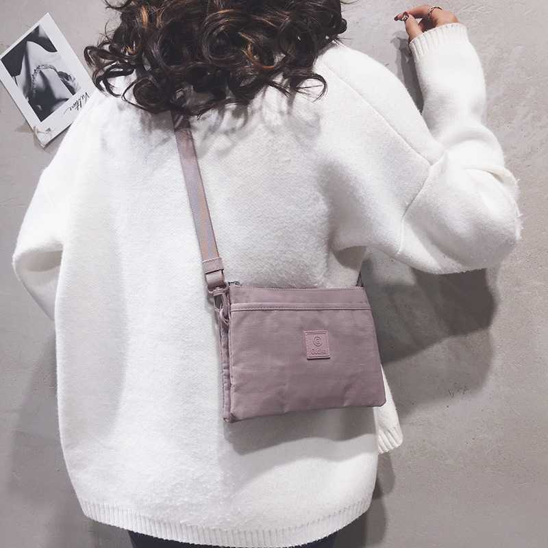ナイロンバッグ シンプル軽量ミニポシェット