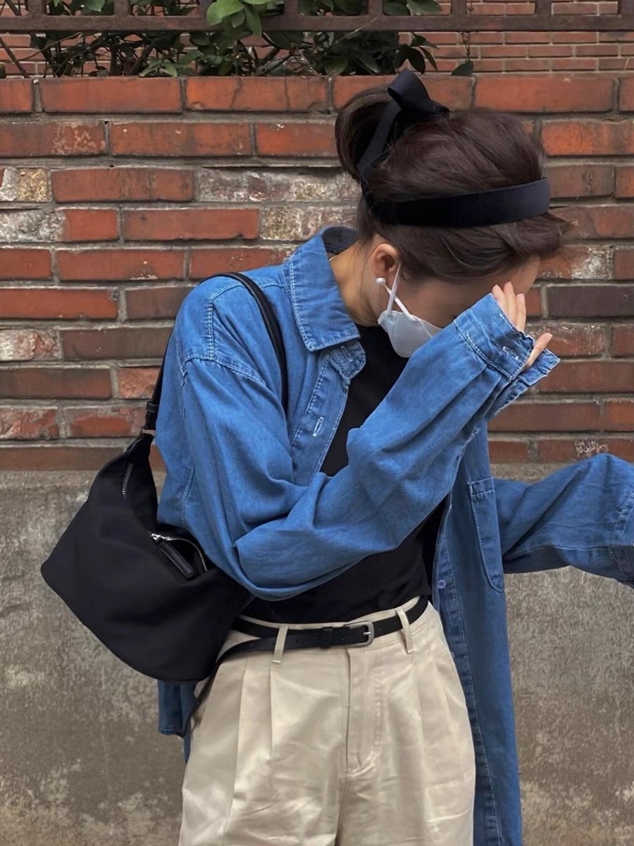 ナイロンバッグ シンプル収納ナイロンショルダー