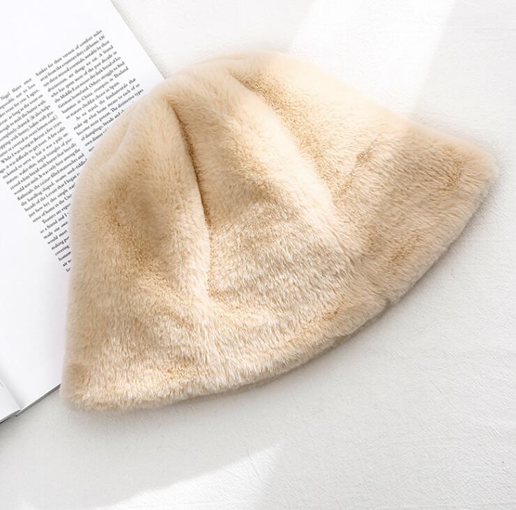 バケットハット 秋冬新作 ファー素材 暖か防寒バケット帽子