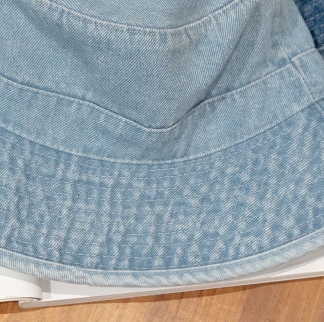 四季折々のデニムバケットハット