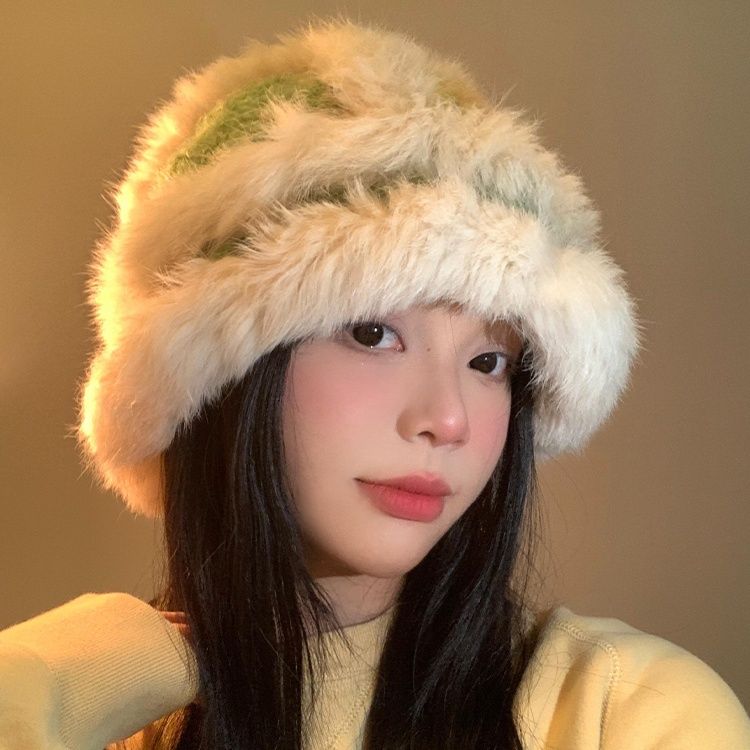 バケットハット 優しい風合いのもこもこバケット